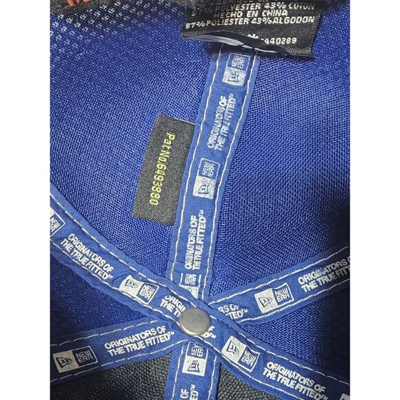 New Era Youth Hat Blue Chicago Cubs Mesh Logo Genuine Merchandise - Picture 8 of 8